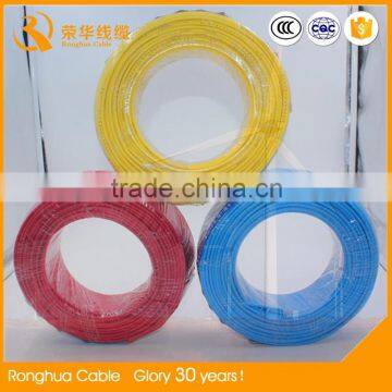 Bare copper conductor PVC insulated e249743 ul approved hook up wire ul 1185 electric wire