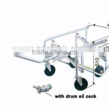 Oil Drum Carrier Decanting Trolley / Drum Carts - 250kgs