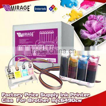 Factory Price Supply Ink Printer Ciss For Brother mfc6490cw