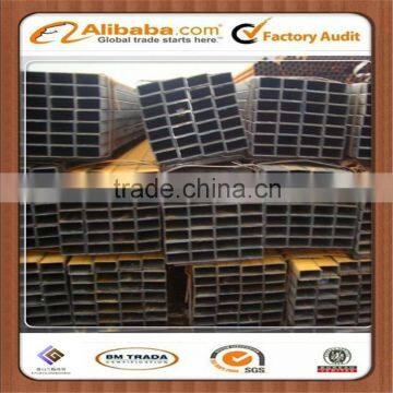 Q195-q235 black square steel pipe, ms square pipe price , made in tianjin