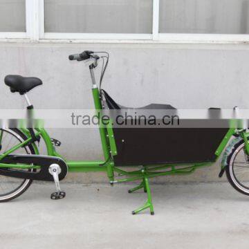 2015 2 wheel cargo tricycle for sale/good quality china cargo bicycle for Europe