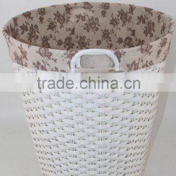 Restaurant,bathroom,home,Hotel Usage plastic wicker laundry basket