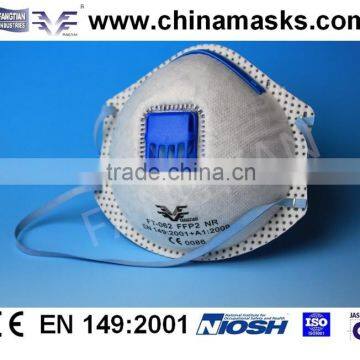 CE FFP2V Industrial Disposable Dust mask Face Mask