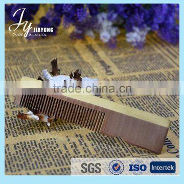 Luxury disposable folding comb travel wholesale wood comb