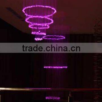 optical fiber chandelier