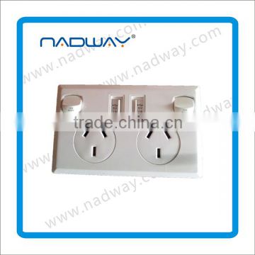 Nadway High quality glass panel power socket 250V