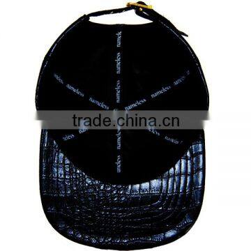 6 Panel Cap/leather Hats/snapback Hats photo-6