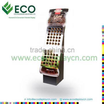 online retail store for corrugated Bacon Bits cardboard floor display