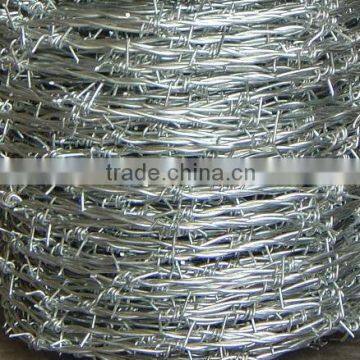 cheap price galvanized barbed wire for prison manufacturer