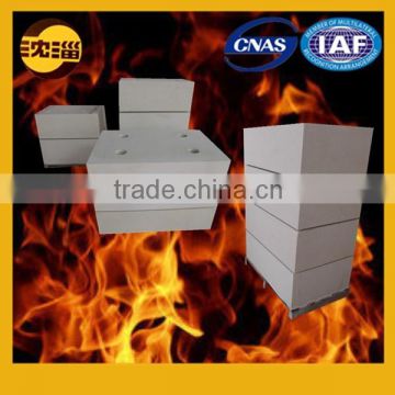 Glass melting furnace used block tin bath bottom block big bottom clay brick