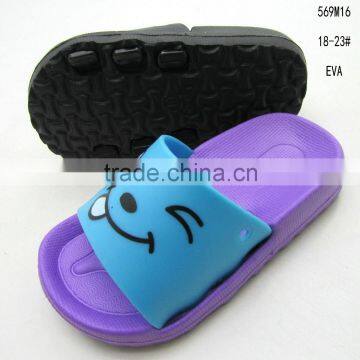 Custom made girls slippers , cartoon EVA slippers