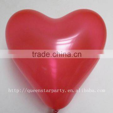 Natural latex balloons Heart balloons 3GRAM red