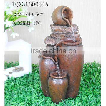 Resin home garden fountain new design