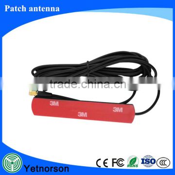 Antenna 433MHz 3dbi GSM GPRS SMA male plug patch antenna 3M RG174 cable UHF VHF FPV