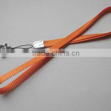 Cheap factory custom eco-friendly imprinted ego lanyard ring