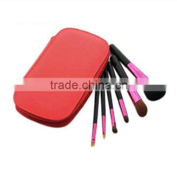 Portble Mini Artificial Fibers 6pcs Brush Travel Set Brush photo-2