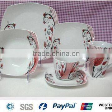 PASS TEST Brand Names of Dinner Sets, Germany Dinner Set Porcelain, Square Dinner Set photo-2