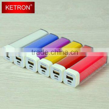 Lipstick Power Bank 2600 Mah Multiple Mobile Phone Battery Charger