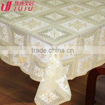 pvc lace tablecloths, custom table covers