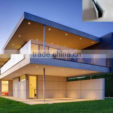 hot sale Aluminum U channel base frameless glass railing for indoor and outdoor                        
                                                Quality Choice