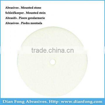W101 Wheel Shaped Aluminum Oxide Maded Fine Grit White Grinding Wheel
