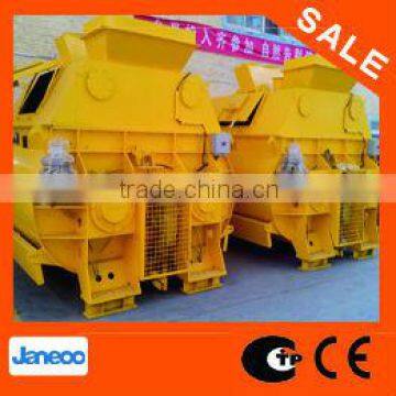 JS4000 twin shaft concrete mixer