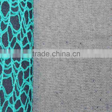 Denim Jean Cotton Fabric for Jean Bag Shoe Material photo-3