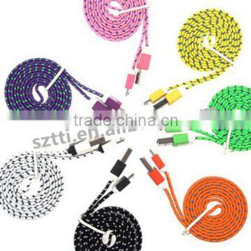 Hot Selling Micro USB 3.0 Cable, Micro Usb Flat Cable for Android or Iphone 6/6s