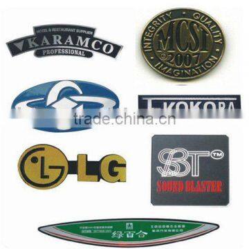 Metal Casting Aluminum Label/logo