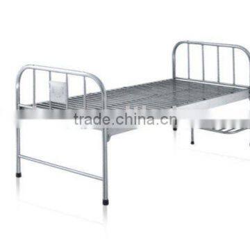 Stainless Steel Flat Hospital Bed