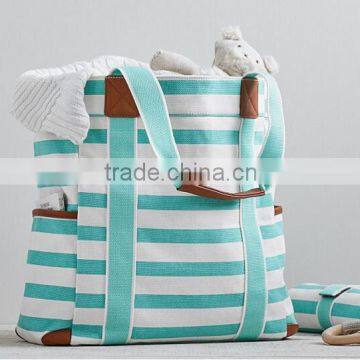Fashion Canvas Diaper Wet Bag Mummy Bag