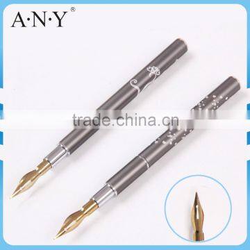 ANY Nail Art Sketch Painting Metal Handle 5PCS Dotting Tip Nail Ink Drawing Brush with Extra 5PCS Dotting Tip                        
                                                Quality Choice