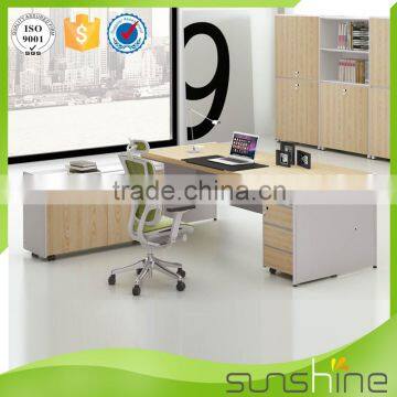 YS-MDE02 Office Furniture Modern Design Executive Wooden Office Desk photo-2