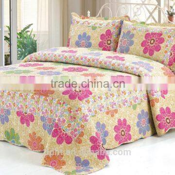 Colorful Sunflower Patchwork Bedding Sets / Patchwork Quilts