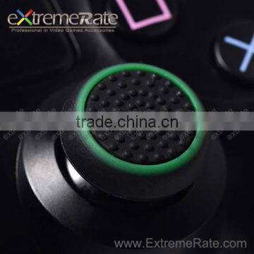 for Xbox 360/xbox one/ps3/ps4 silicone thumbstick grips covers Black Base With Green