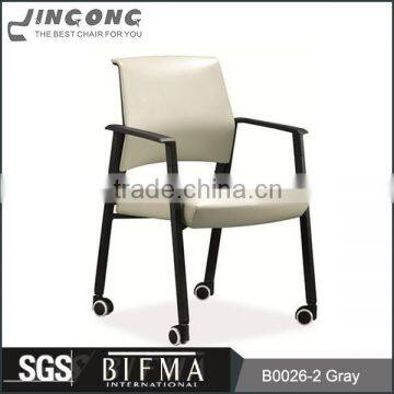 Conference Room Chair/ Guest Chair/ Office Visitor Chair With Castors