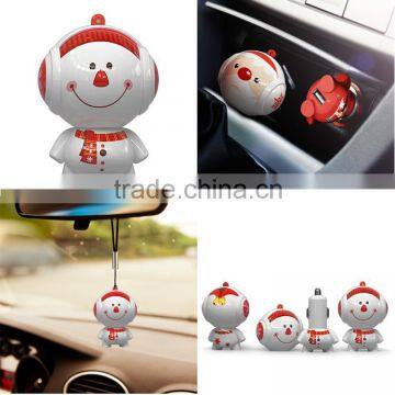 Hot sale Romantic cute Christmas gifts Personalized car interior Hanging Decoration Car Phone Charger