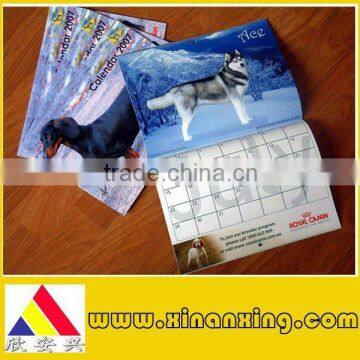 small size wall calendar printing