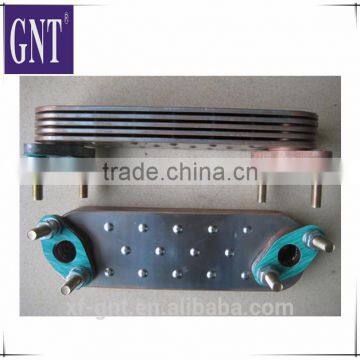 Excavator spare parts 6D34 5P oil cooler core