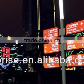 LED traffic warning light sign