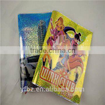 Custom book cover for school stationery plastic packing