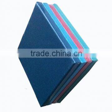 Colourful stretched canvas