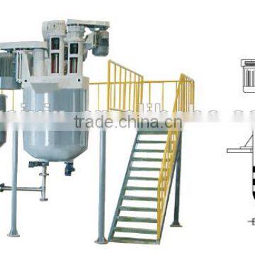 paint mixing tank with agitator