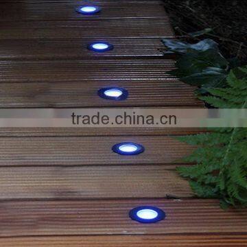 Set of 10 x 30mm Recessed LED Wall Lights /10pcs Pack of IP65 LED Wall Lights / 12Volt Mini LED Wall Lights