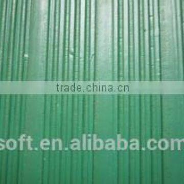 green groove rubber sheet