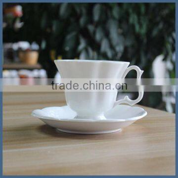 Hotel restaurant home used porcelain coffee tea cup and saucer set