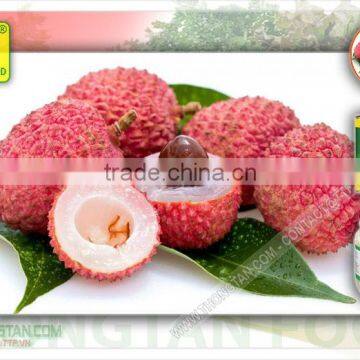 Canned lychee in syrup with good quality