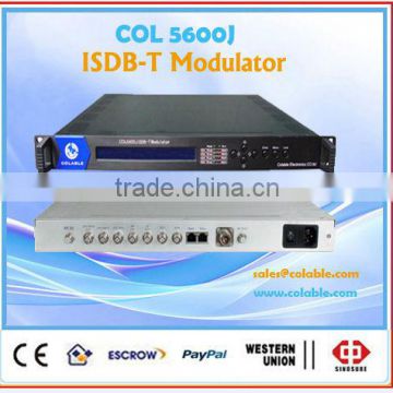 COL5600J 64 qam dqpsk qpsk isdb-t modulator,rf modulator rf modulator