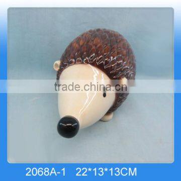 2016 new arrivals,ceramic home decor art modern,ceramic hedgehog ornament