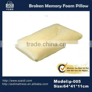 hot sale high density memory foam pillow, technogel pillow